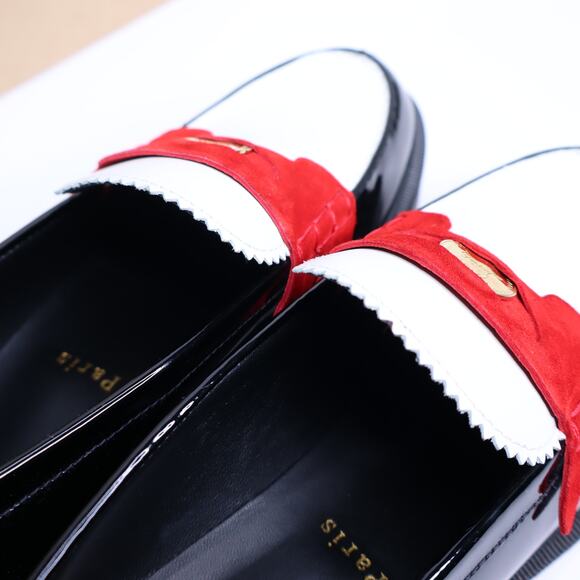 CHRISTIAN LOUBOUTIN The Penny Lug Loafer Multicolor Leather Women's 36/US 6 - Picture 7 of 11